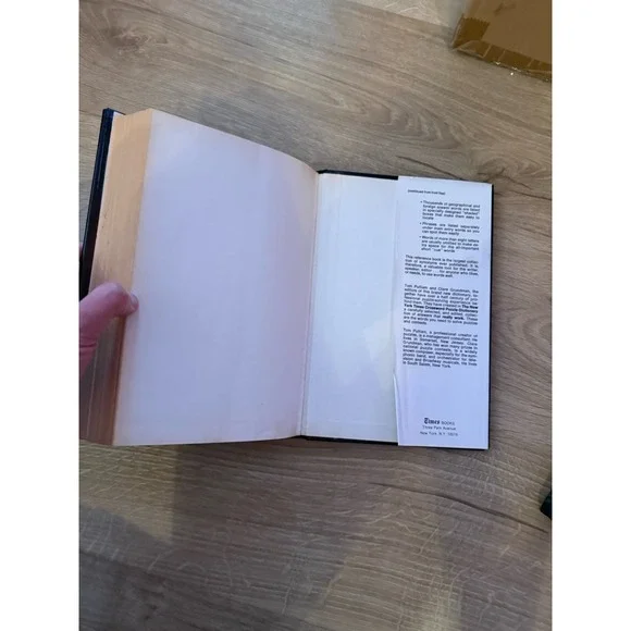 The New York Times Crossword Puzzle Dictionary Hardcover 1974 Vintage Hardcover - Picture 12 of 16